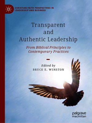 cover image of Transparent and Authentic Leadership